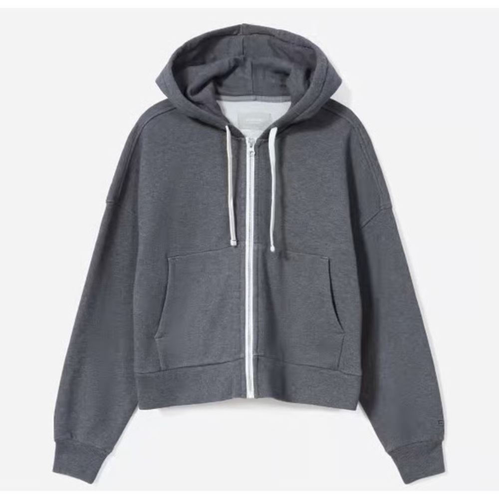 Everlane Organic Cotton Full-Zip Hoodie – Size S